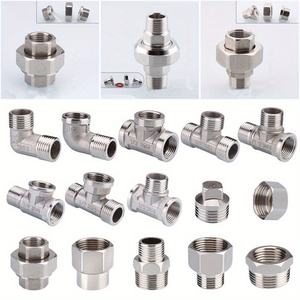 Npt Bsp 1&quot;2&quot;3&quot;4&quot; Stainless Steel Tube <strong>Fitting</strong> Control Elbow Nipple Joint Adapter Couple Female Male Water Pipe <strong>Fitting</strong> - Product Image 3