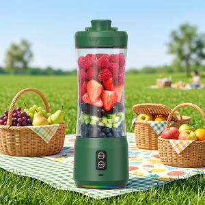 Licuadora Portátil Inalámbrica 2026 de 220W con Boquilla Integrada para Beber, Carga USB, Extractor Eléctrico de Jugos de Frutas para Exteriores - Product Image 1