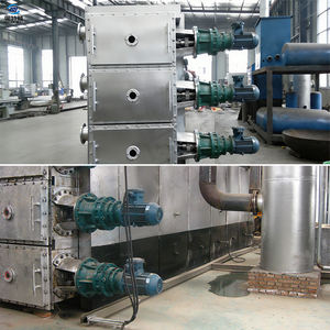 브라질 폐타이어 재활용 시설 위생 폐기물 고무/플라스틱/플라스틱 조각을 오일로 변환하는 연속 열분해 기계 - Product Image 3