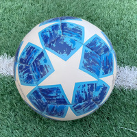 Ballon de football cousu à la machine, entraînement de match de la Premier League, n° 5 ballons de football en PVC en gros
