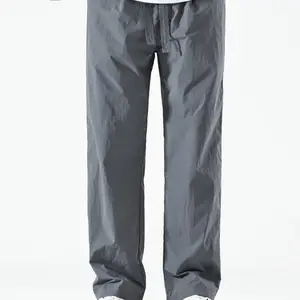 Großhandel Breitbeine-Sweatpants Streetwear einfarbige Sweatpants leichte Sport-Sweatpants