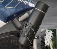 Support universel rotatif et adaptable pour bouteille d'eau, idéal pour le camping, les vélos et les vélos électriques
