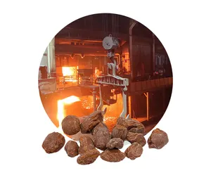 Industrial refractory dead burned magnesite 95% particles of different sizes