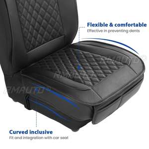 Funda de Asiento de Coche de Cuero PU, Compatible con Airbag, Antideslizante, Universal, Se Adapta a la Mayoría de los Coches, Protector de Asiento Interior - Product Image 5