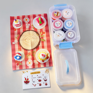 Pâte à modeler en plastique lisse et colorée certifiée EN71 pour les activités créatives familiales du Ramadan - Product Image 2