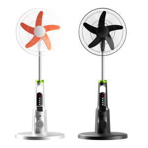 Ventilateur solaire anti-moustiques 6 vitesses, 18 pouces, avec télécommande, 12V DC, moteur à balais, ABS+PC, pour extérieur, maison et jardin - Product Image 2
