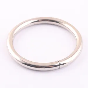 Borsa in metallo da 2 pollici cerchio tondo o anello per i regali