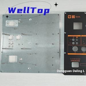 Châssis en aluminium sur mesure, plié en usine, sablé, anodisé, sérigraphié, fabrication de panneaux en tôle soudée - Product Image 4