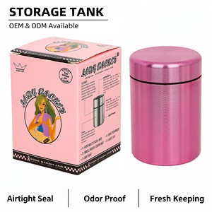 LADY HORNET 66mm Metal Storage <b>Container</b> Storage Tank, Moisture Resistant Pill Storage Tube - Product Image 1