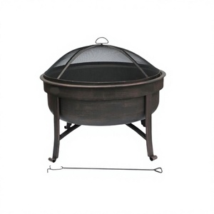 Brasero de Hierro Forjado de Diseño Maravilloso con Cubierta, Calidad Superior, Tamaño Personalizado, Directo de Fábrica en India - Product Image 1