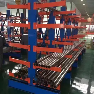 Preço de venda direta da fábrica do fabricante Sistema de estantes de metal para prateleiras resistentes com base de lado único