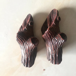 Ornements de souches d'arbre miniatures en résine, forme irrégulière, pour la décoration de la maison, artisanat artistique, décoration de plantes DIY WX-51 - Product Image 4