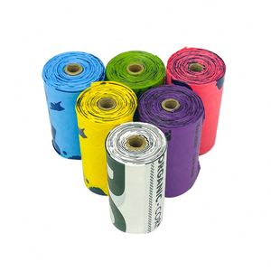 Eco Friendly Biodegradable Doggy Poop <b>Bags</b> 18 <b>Rolls</b> Customized Color & Size - Product Image 4