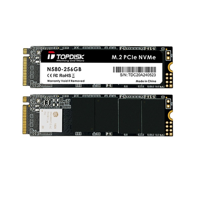 Topdisk N580 Nvme Internal SSD 120gb 240gb 512gb 1tb 2tb Cheap SSD Laptop Drive 1tb