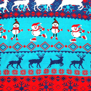 Pull de Noël personnalisé par le fabricant, motif personnalisé, pull à col rond de Noël, dessin animé unisexe, pull en tricot - Product Image 3