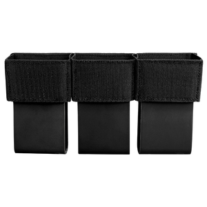 Vikingenes Triple Magazine Pouch 5.56 Tactical Open Top Quick Release Mag Holder avec Hook Panel (Color : BK Vikingenes Triple Magazine Pouch 5.56 Tactical Open Top Quick Release Mag Holder avec Hook Panel (Color : BK