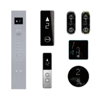 Ascenseur panoramique à traction pour maison, 220V, gaine en acier inoxydable, entièrement vitré, 700-800kg, design moderne intelligent, PVC, garantie 2 ans