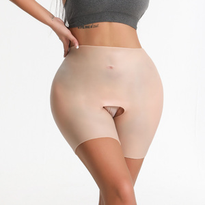 Leggings de silicona de alta calidad con almohadillas para realce de glúteos, de cintura alta, informales, con efecto de aumento, tallas grandes - Product Image 5
