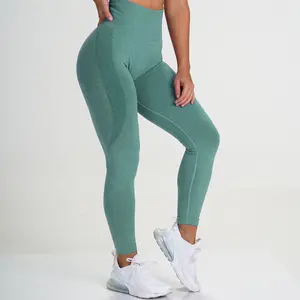 Deport leggins para mulher, calças de cintura alta personalizadas, respirável, esportes, academia