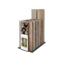 Vente directe d'usine, présentoir pliable moderne personnalisé pour carrelage, céramique, marbre, pierre, quartz, solution pour salle d'exposition
