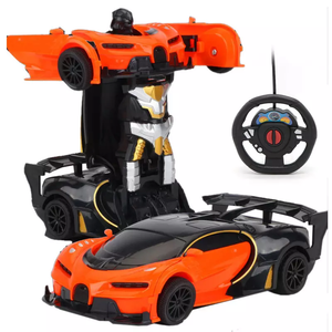 Kouyikou Factory Nouveau produit Voiture robot électrique multifonctionnelle transformable avec pulvérisation Lumière éblouissante Meilleur cadeau pour les garçons - Product Image 6