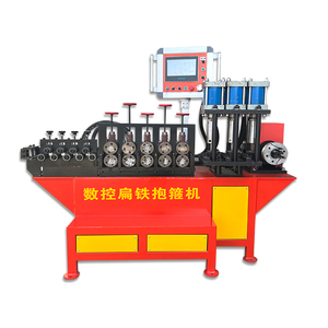 Le nouveau type de machine de poinçonnage CNC, de plieuse et de machine de formage automatique de cerceaux en fer plat est facile à utiliser - Product Image 1
