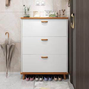 Mueble Zapatero de Madera Moderno OEM de Gran Venta, Estante Organizador de Zapatos de Madera para Sala de Estar/Hogar - Product Image 4