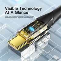 Kabel USB Type-C Essager 7A PD 100W Pengisian Cepat Kabel Data Pengisi Daya Perangkat Seluler untuk Kabel Pengisian Daya Ponsel Universal