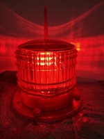Lampe de signalisation d'urgence solaire à LED haute visibilité, rouge, jaune, ambre, lumière stroboscopique