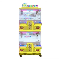 Machine de jeu d'arcade à griffes pour 4 joueurs, à monnayeur, pour petits jouets en peluche, compatible OEM ODM