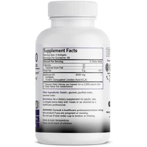 Capsules de Gélules d'Acide Linoléique Conjugué de Haute Qualité, 60 Unités, Soutien Adulte pour une Gestion Saine du Poids, Améliore l'Immunité, Minceur - Product Image 4