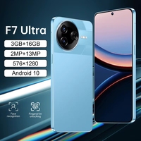 هاتف ذكي F7 Ultra غير مقفل يدعم شبكة الجيل الرابع، معالج رباعي النواة، كاميرا 2 ميجابكسل و13 ميجابكسل، شاشة 6.56 بوصة، بطارية 3250 مللي أمبير، ذاكرة وصول عشوائي 3 جيجابايت، تخزين 16 جيجابايت