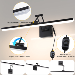 LED Adjustable Linear Picture <b>Lights</b> For Wall Art 3-color temperature Mirror Lamp for Bathroom Dimming <b>Vanity</b> Fixture Wall <b>Light</b> - Product Image 1