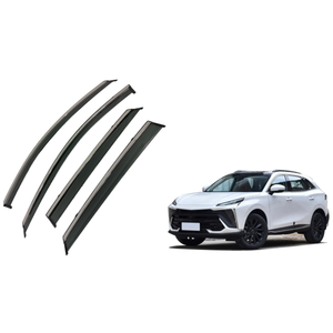 Injection Window Visors Rain Guards for Dongfeng Fengxing T5 EV0 2021 | Side Window Deflectors Custom Fit Auto Accessories - Product Image 1