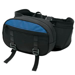 Sac banane pour homme, 2 sacs bananes de sport imperméables, ceinture lombaire, grande capacité, porte-bouteilles d'eau, randonnée, marche, jogging, camping - Product Image 1