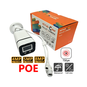TSEye Outdoor 8MP <b>CCTV</b> <b>Camera</b> System 4K POE Bullet <b>Camera</b> IP67 Waterproof Full Color Night Vision <b>Security</b> Surveillance <b>Camera</b> - Product Image 1