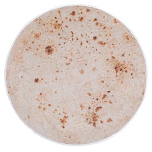 Ronda <span class=keywords><strong>80</strong></span> pulgadas adulto bebé franela 3d impresión <span class=keywords><strong>pizza</strong></span> manta - Product Image 4