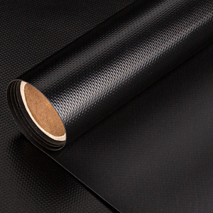 Noir 18oz enduit vinyle bâche matériel 610gsm PVC étanche camion <span class=keywords><strong>remorque</strong></span> bâche couverture - Product Image 1