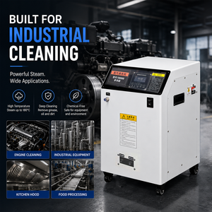 Nettoyeur Vapeur Commercial à Vapeur Sèche et Humide avec <span class=keywords><strong>Pression</strong></span> d'Eau Chaude Réglable - Product Image 3