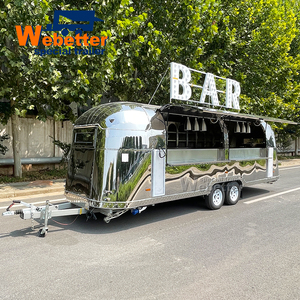 Fourgon de restauration mobile Webetter entièrement équipé : four à pizza, boulangerie, camion de crème glacée, café, bar, chariot à limonade, remorque de restauration BBQ, <span class=keywords><strong>restaurant</strong></span>. - Product Image 1