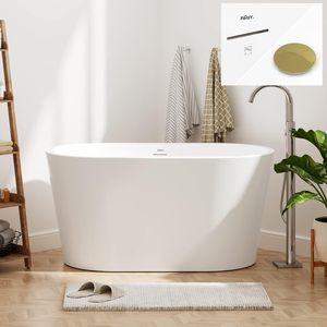 Bañera Ovalada <span class=keywords><strong>de</strong></span> Acrílico <span class=keywords><strong>de</strong></span> <span class=keywords><strong>1</strong></span>.3 Metros, Pequeña Bañera <span class=keywords><strong>de</strong></span> Plástico para Remojo - Product Image 2