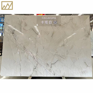 Kings-Wing tùy chỉnh calacatta Brazil quartzit slab Trắng quartzit bảng <span class=keywords><strong>Top</strong></span> cho nhà bếp Countertop phòng tắm Vanity đá tự nhiên - Product Image 3