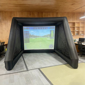 Simulateur de golf gonflable portable Cile Premium, imperméable, durable, facile à installer, usage domestique et commercial, tension universelle - Product Image 5