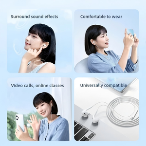 Casque audio de haute qualité, entièrement compatible, nouveau type C, écouteurs mains libres pour iPhone 15, écouteurs filaires USB C - Product Image 5