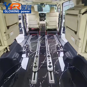 Protection de rail de siège arrière en acier inoxydable pour Alphard Vellfire série 40 (2026) – Bande de modification intérieure - Product Image 3