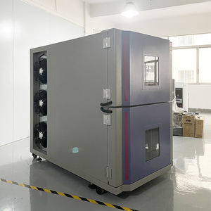 İki Bölgeli Termal Şok Test Cihazı Hızlı Kurtarma Süresi Test Cihazı Havacılık ve Uzay Bileşenleri için İdeal - Product Image 2