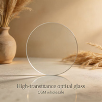 60x2mm Optical Window High Transmittance Lens Sheet Anti Reflection Coating OEM ODM Wholesale Parts for Optics Instruments