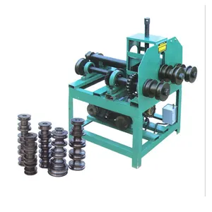 Tube rolling machine umbrella stainless steel pipe bender aluminum pipe bending arc disc round machine