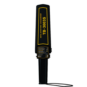 Handheld Metal Detector Tb-3003S Acoustic Optical Vibration Security Inspection Black Plastic 9V Power - Product Image 1