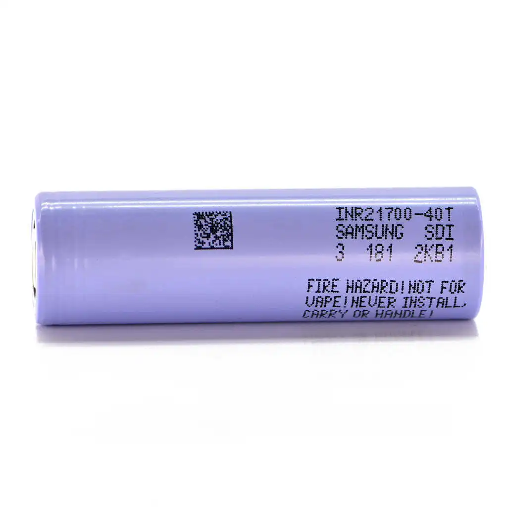 Baterai lithium ion Inr21700 isi ulang 40t 4000mah 3.7v baterai silinder 35a c-rate ncm ev baterai untuk sepeda motor listrik